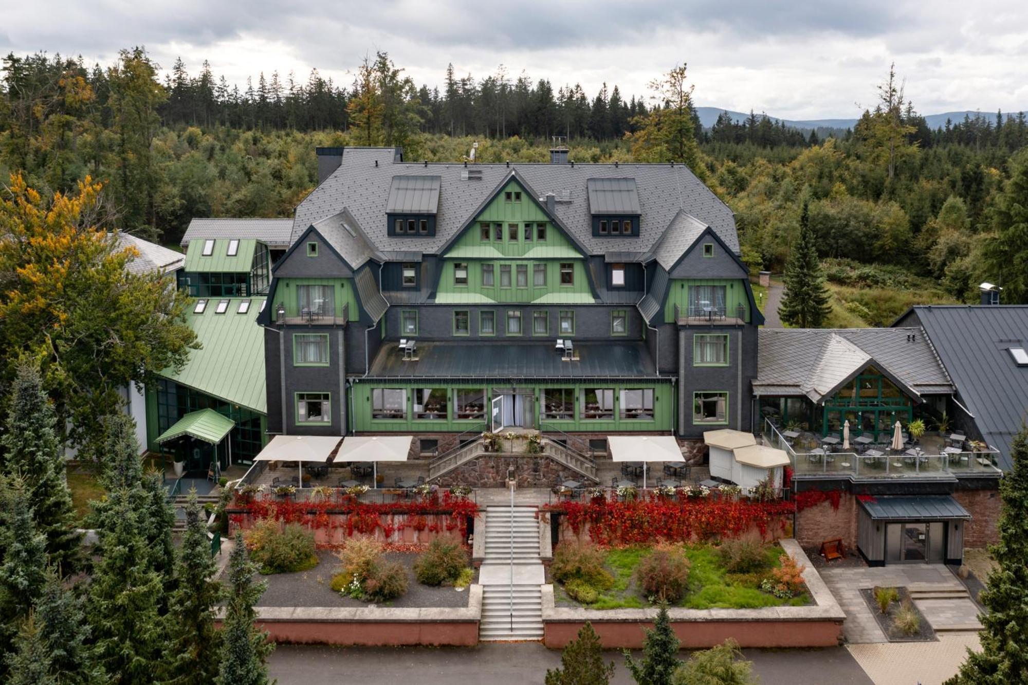 Berg & Spa Hotel Gabelbach Ilmenau Dış mekan fotoğraf