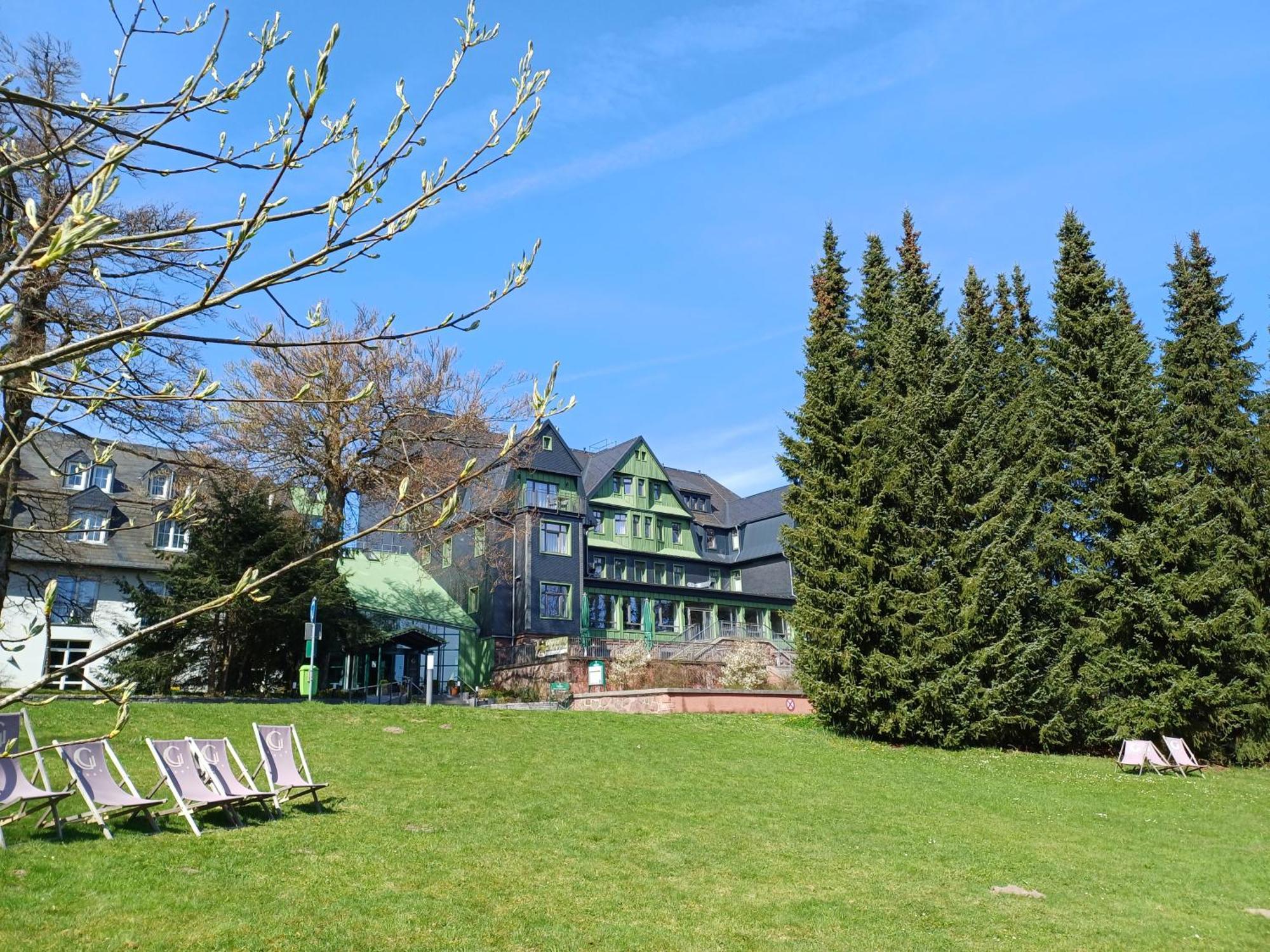 Berg & Spa Hotel Gabelbach Ilmenau Dış mekan fotoğraf